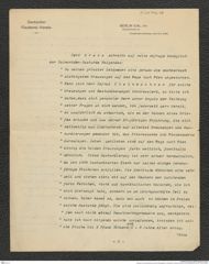 Nachlass Franz Steindachner, Brief (unvollständig) von Deutscher Fischerei-Verein an Franz Steindachner, Inv.Nr. 106.04, Seite 3